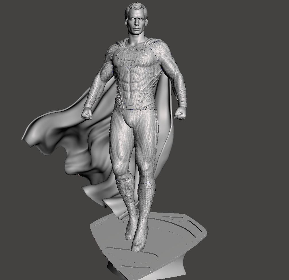 superman 3d emblem ready for 3d print  3D print model_1