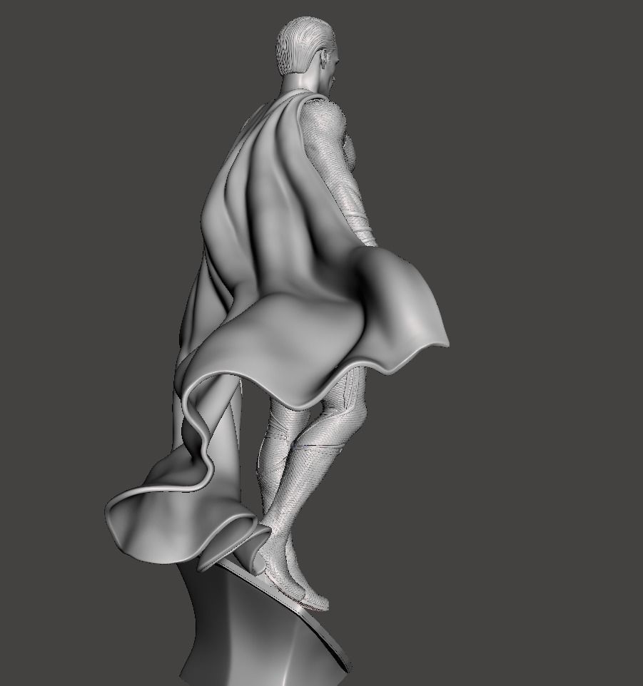 superman 3d emblem ready for 3d print  3D print model_8