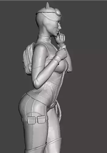 catwomen 3d model 