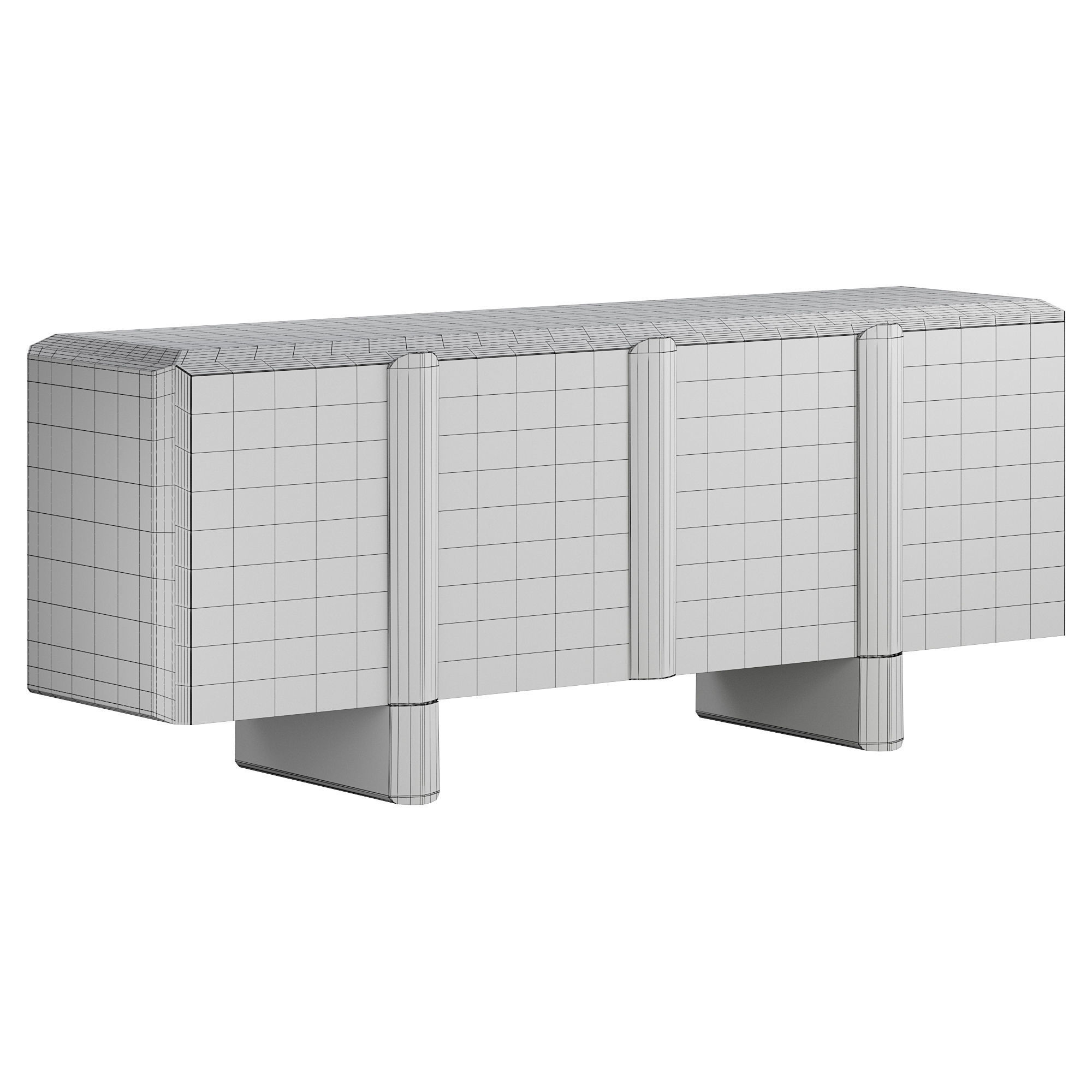 Mirage Buffet by giorgiocollection 3D model_4