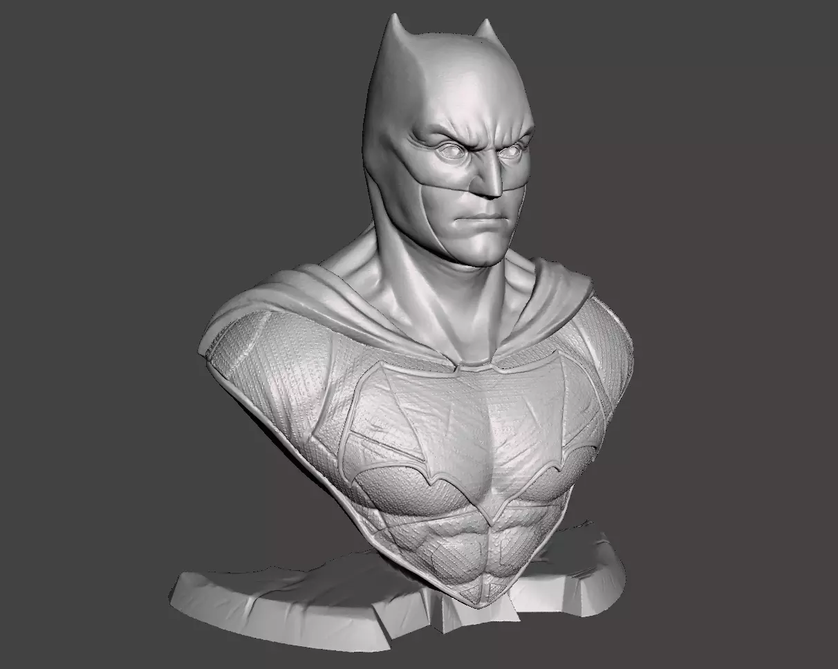 Batman Bust Justice league 3d print  3D print model_0