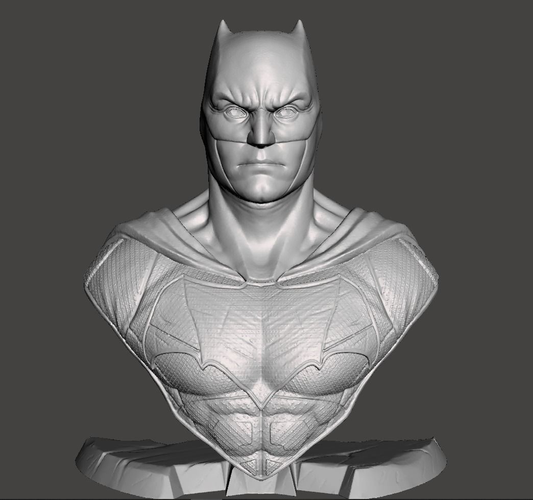 Batman Bust Justice league 3d print  3D print model_1