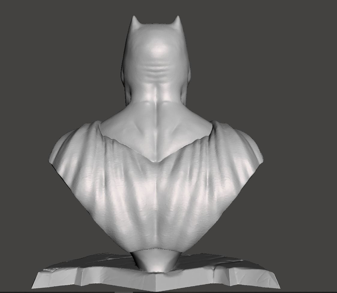 Batman Bust Justice league 3d print  3D print model_3