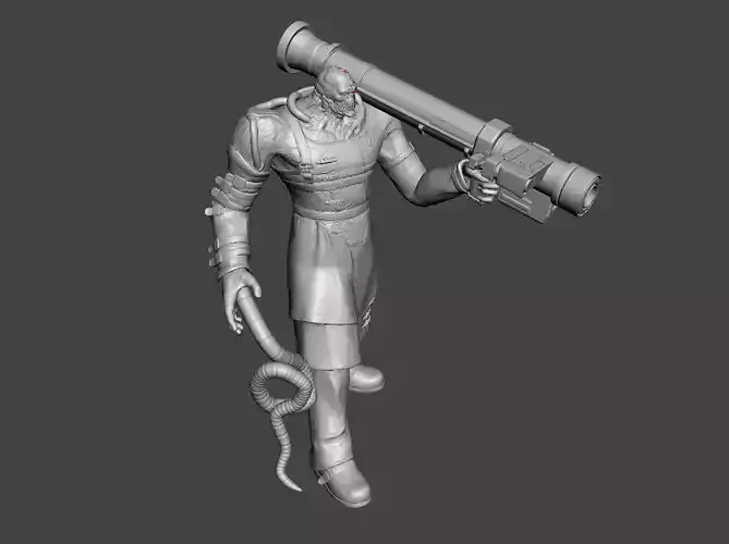 3d Nemesis model for 3d printing 