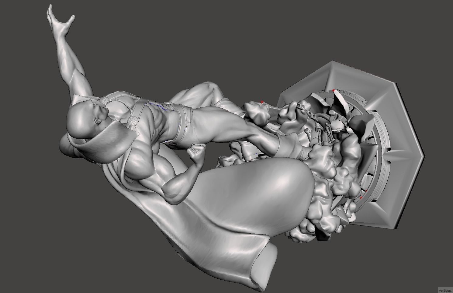 Man Hunter 3d Martian model for 3d print  3D print model_3