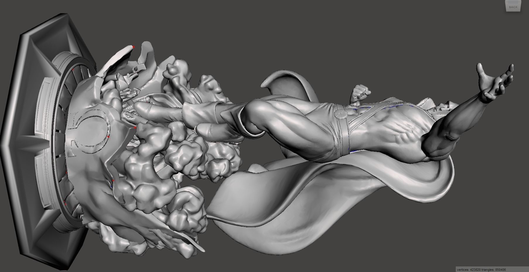 Man Hunter 3d Martian model for 3d print  3D print model_1