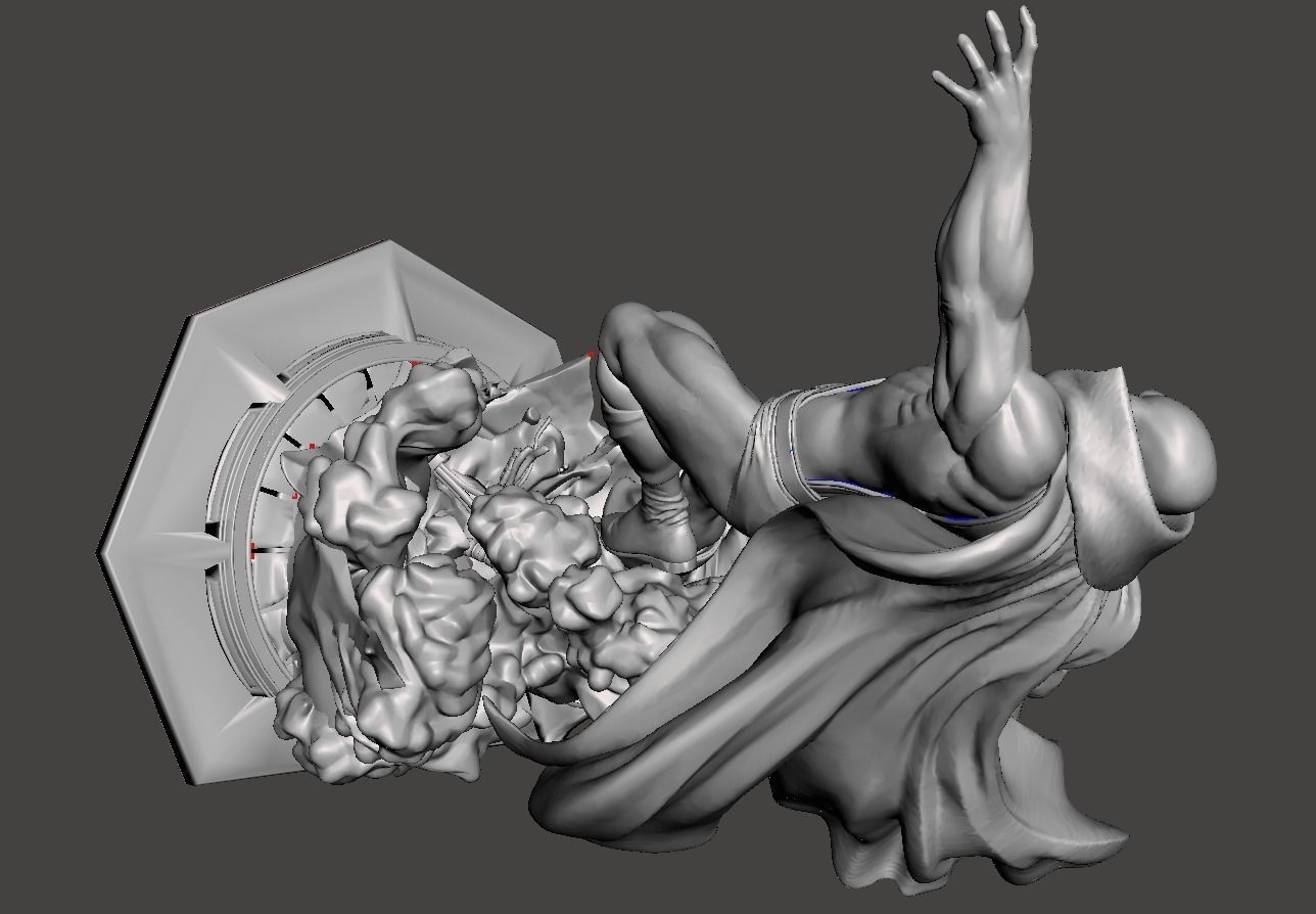 Man Hunter 3d Martian model for 3d print  3D print model_6