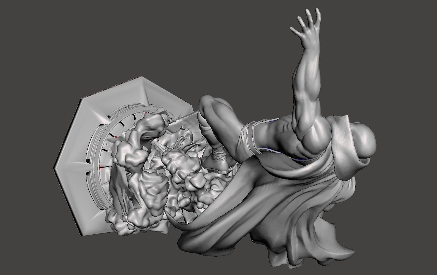 Man Hunter 3d Martian model for 3d print  3D print model_2