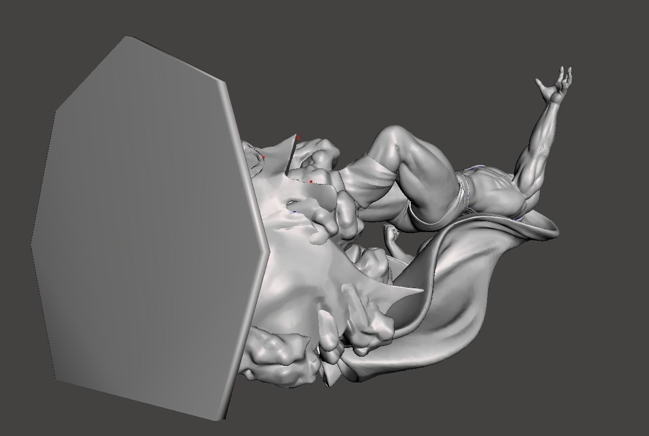 Man Hunter 3d Martian model for 3d print  3D print model_4