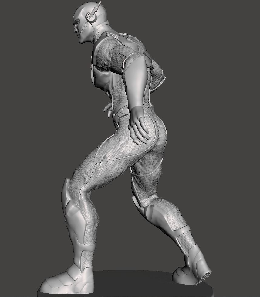 Flash 3d model for 3d printing  3D print model_2