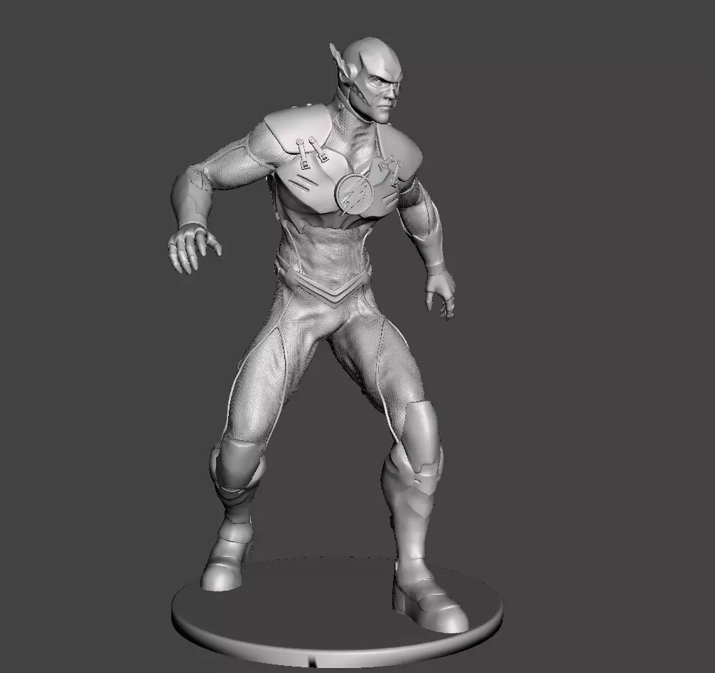 Flash 3d model for 3d printing  3D print model_0