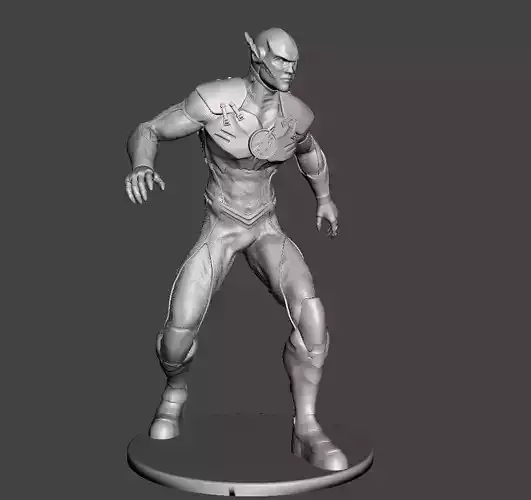 Flash 3d model for 3d printing  3D print model