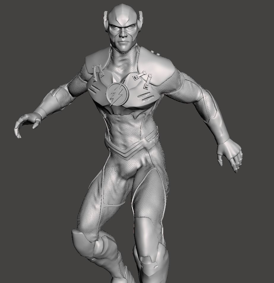 Flash 3d model for 3d printing  3D print model_1