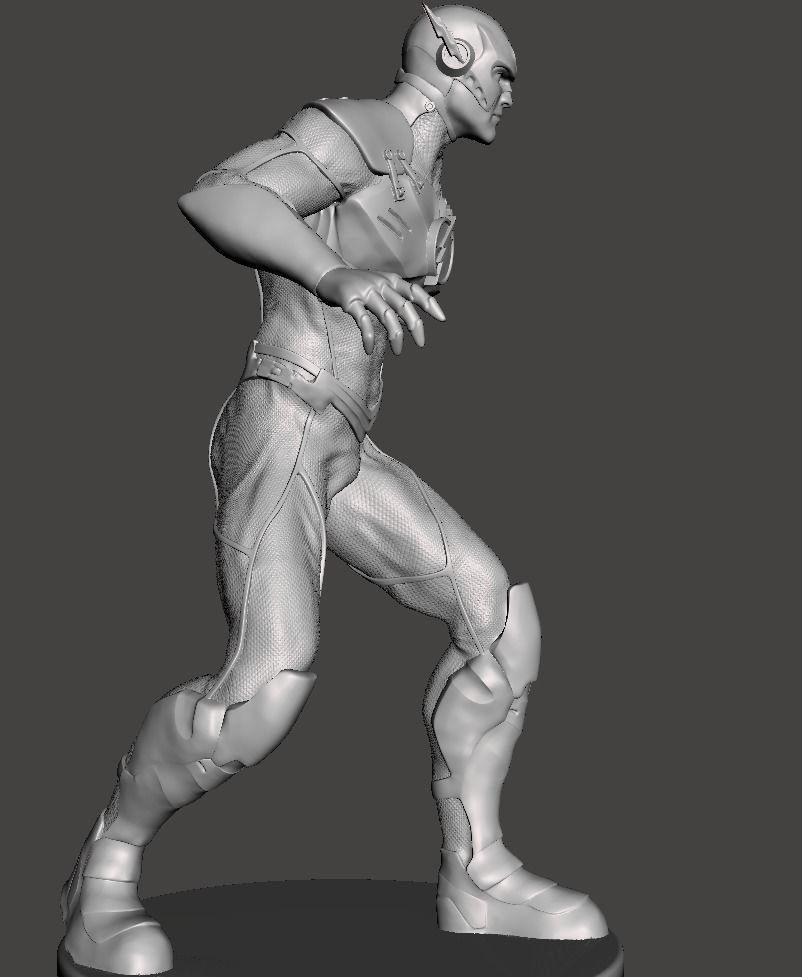 Flash 3d model for 3d printing  3D print model_4