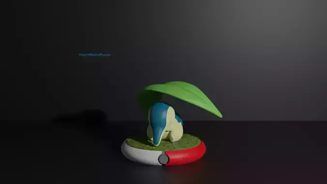Cyndaquil pokemon 3D print model