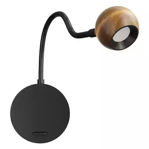 Ocho Dimmable LED Wall Sconce Low-poly 3D model