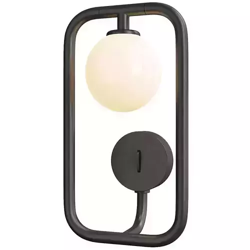 Sircle Wall Light Low-poly 3D model