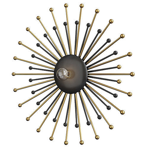  Eclipse wall sconce Low-poly 3D model