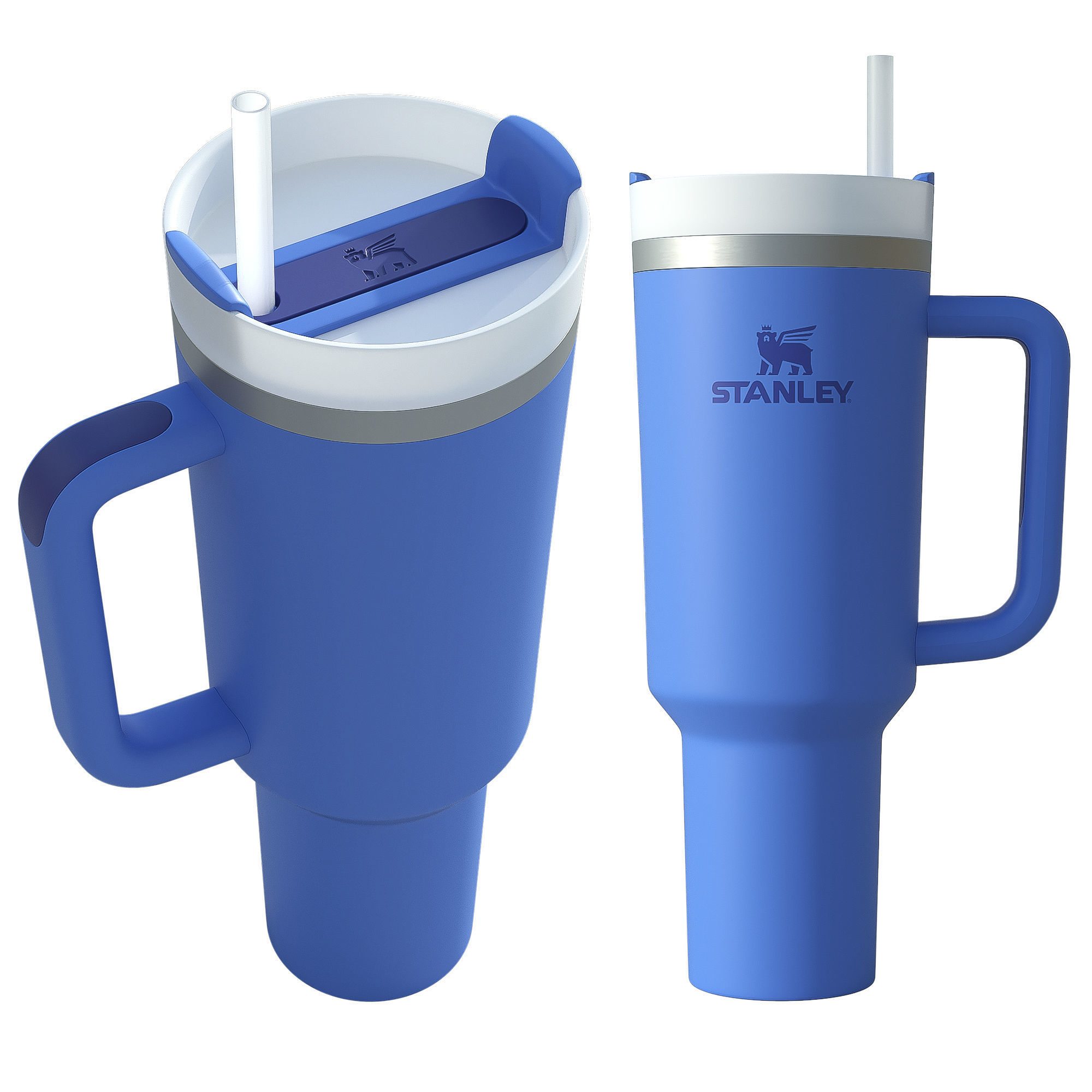 Stanley Quencher Tumbler Low-poly 3D model_2