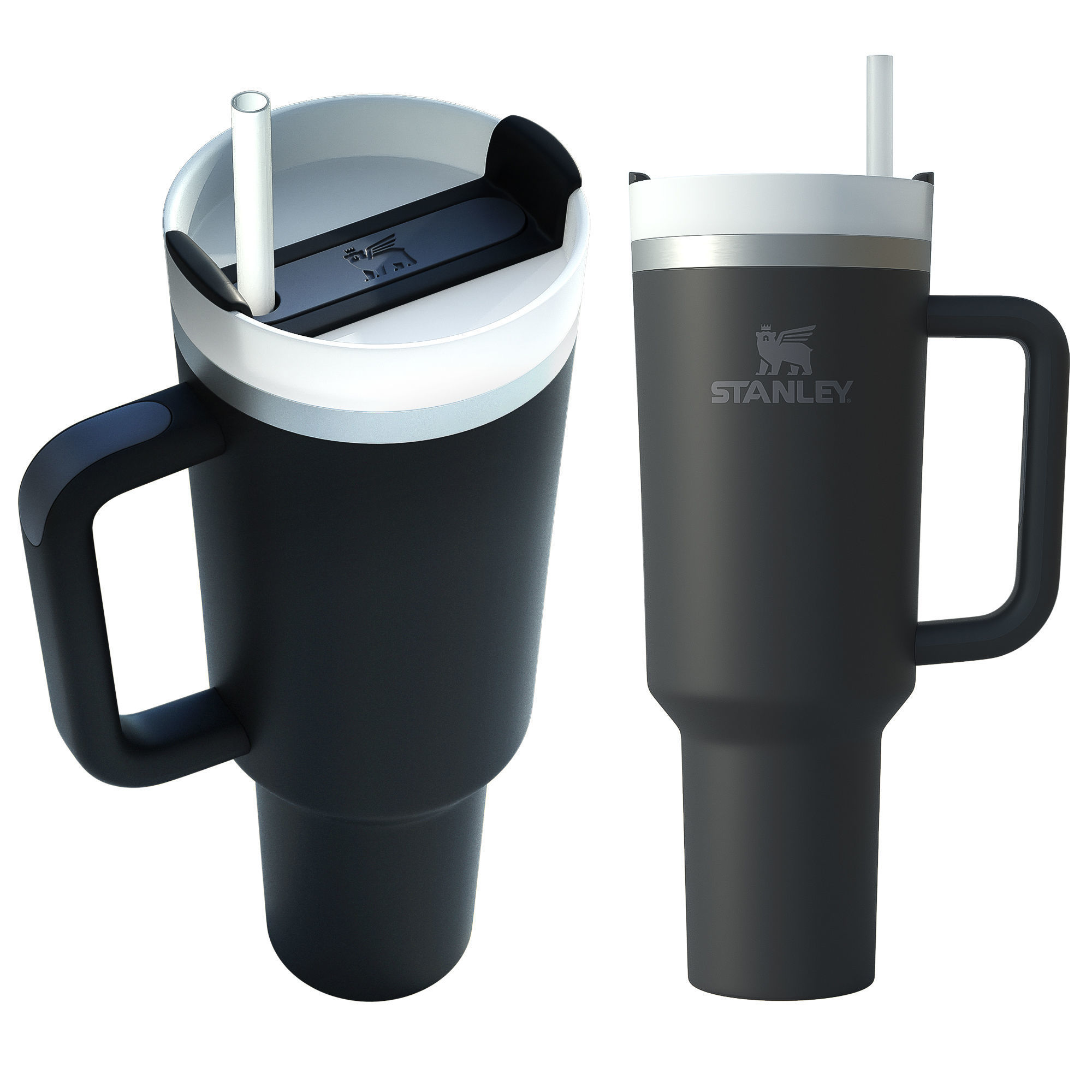 Stanley Quencher Tumbler Low-poly 3D model_11