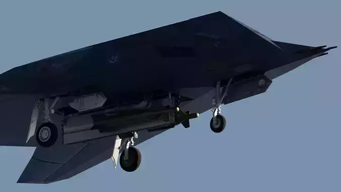 Lockheed Martin F-117 Nighthawk 3D model