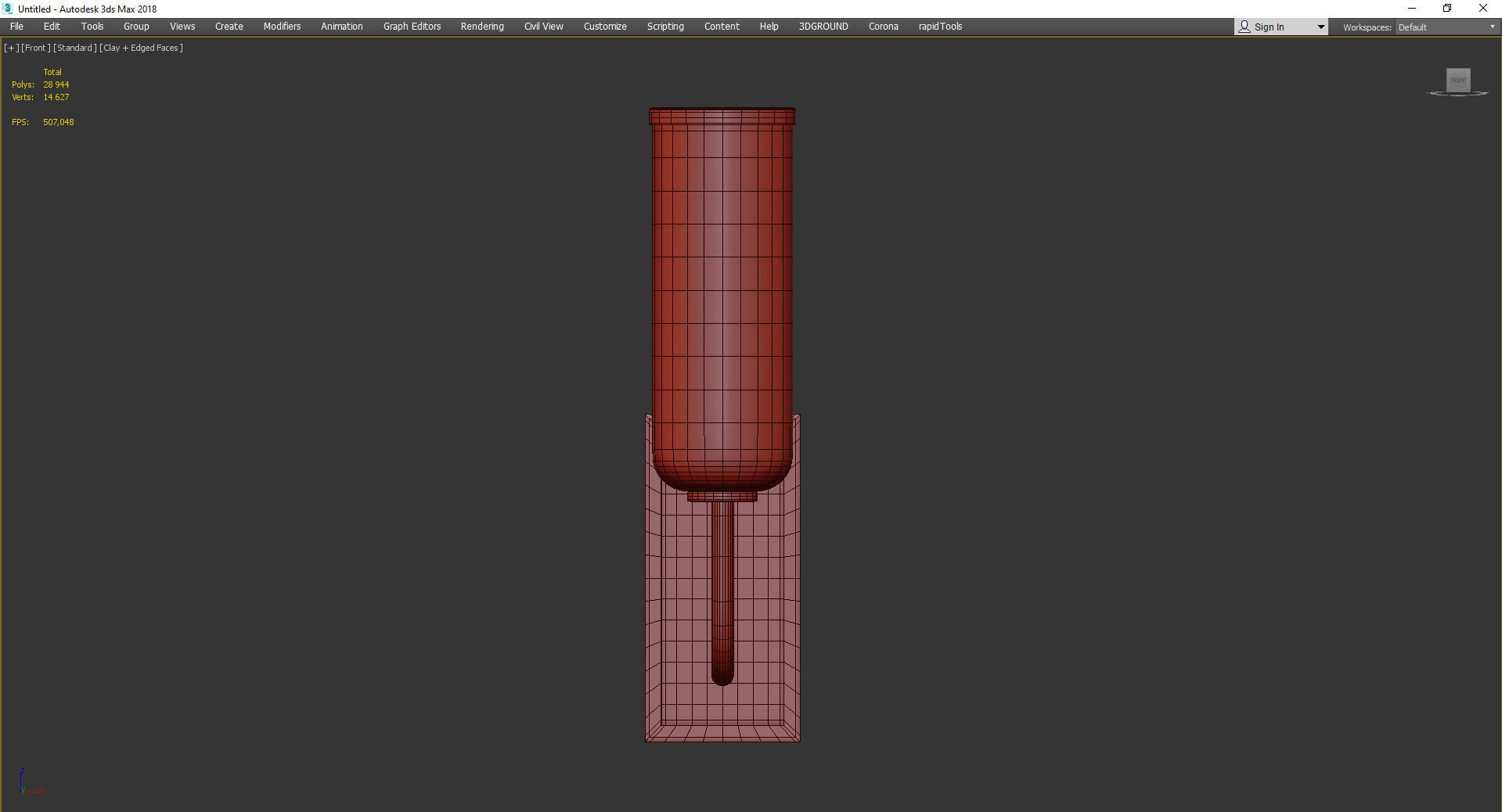 Aeon Wall Sconce Low-poly 3D model_2