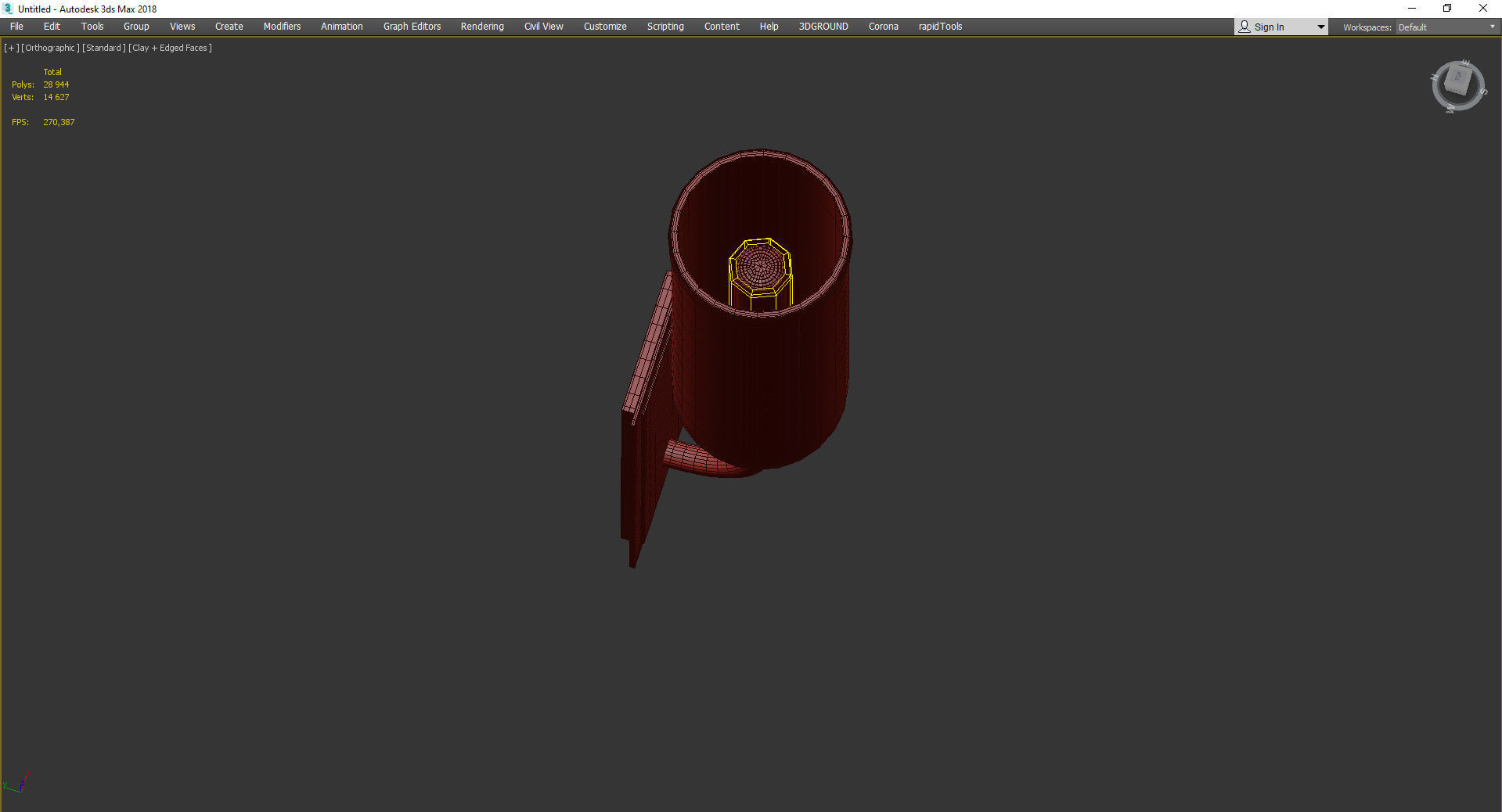 Aeon Wall Sconce Low-poly 3D model_4