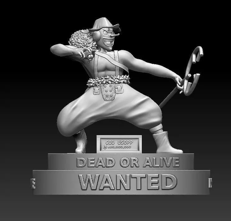 usopp god cover 3D print model