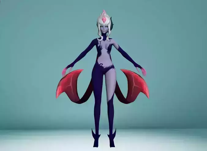 Evelynn League Of Legends Low-poly 3D model