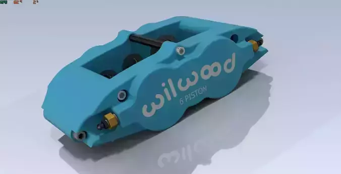 Wilwood 6 piston brake caliper  1-24 and 1-18
