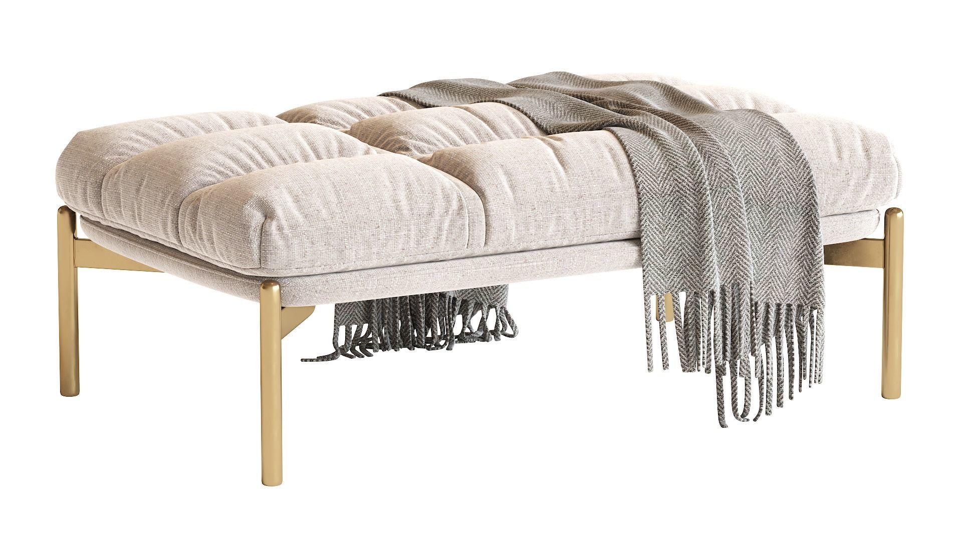 Cloud Bench 3D model_10