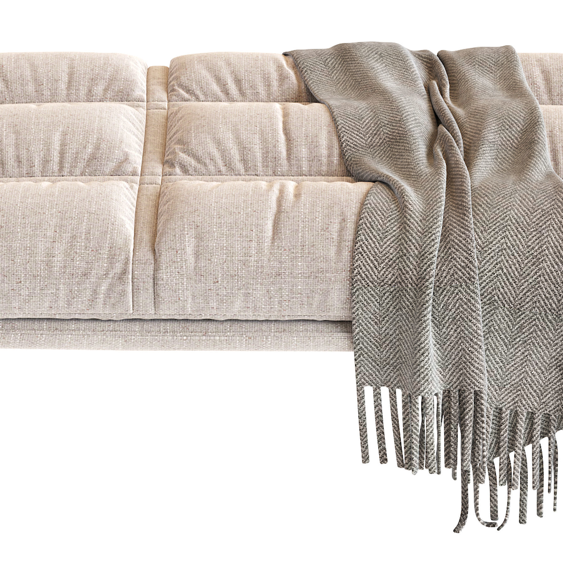 Cloud Bench 3D model_22