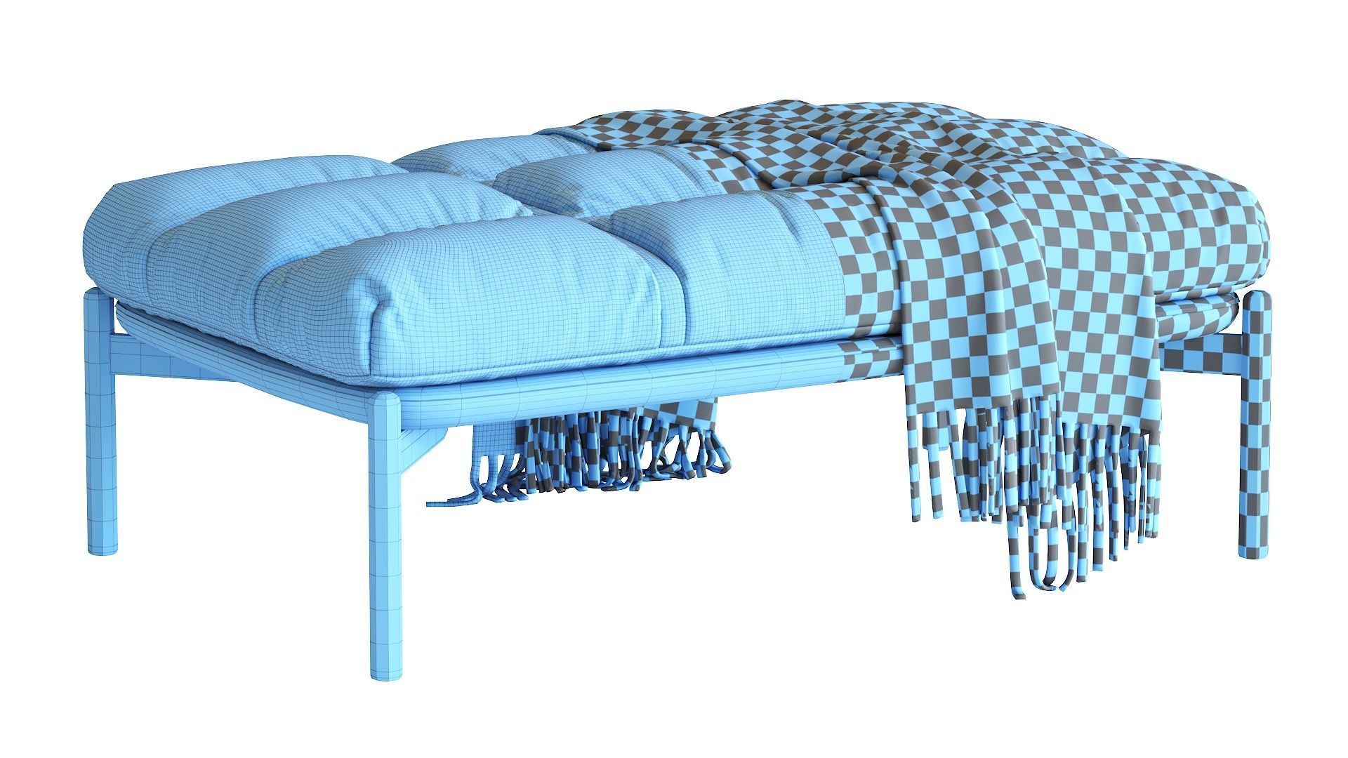 Cloud Bench 3D model_18