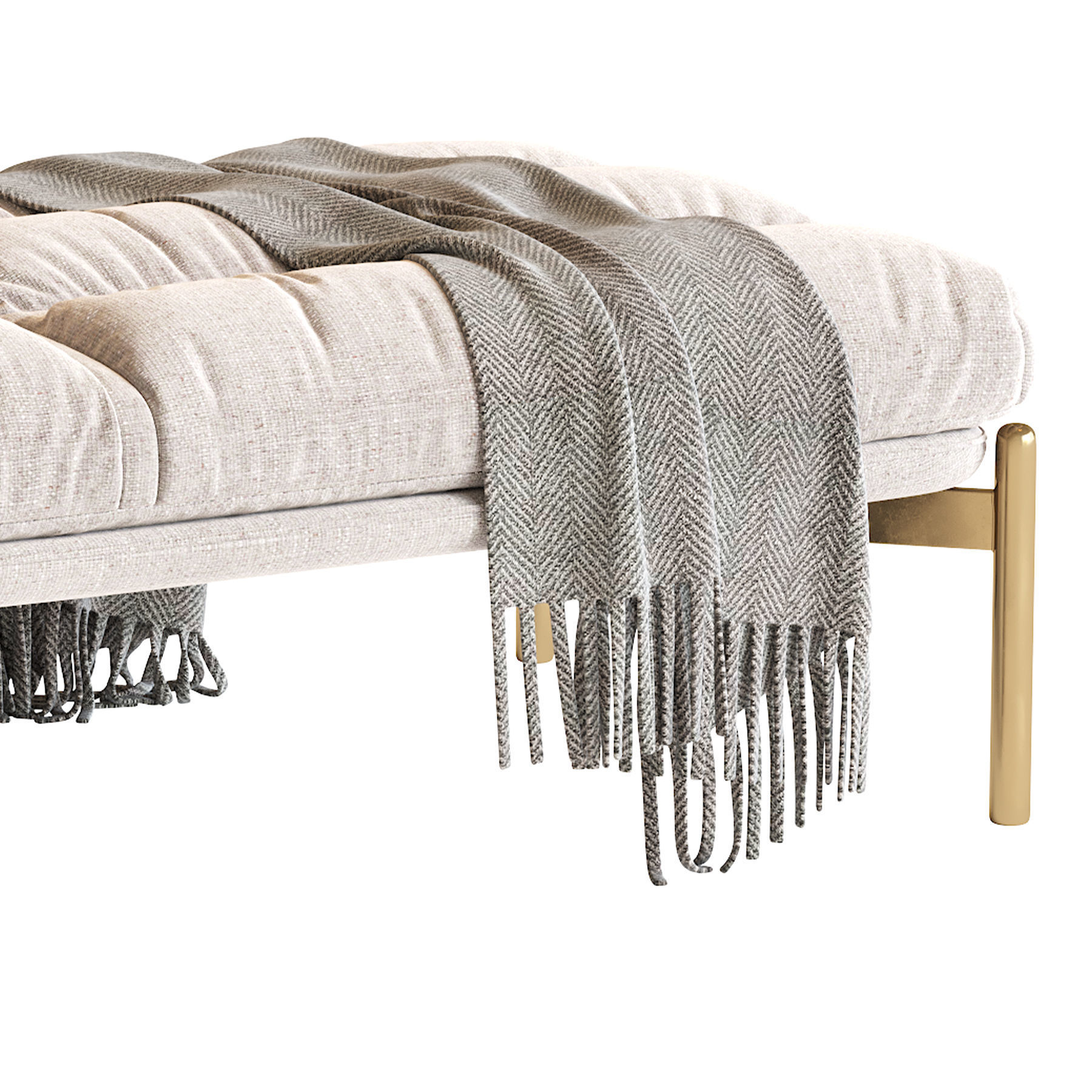 Cloud Bench 3D model_8