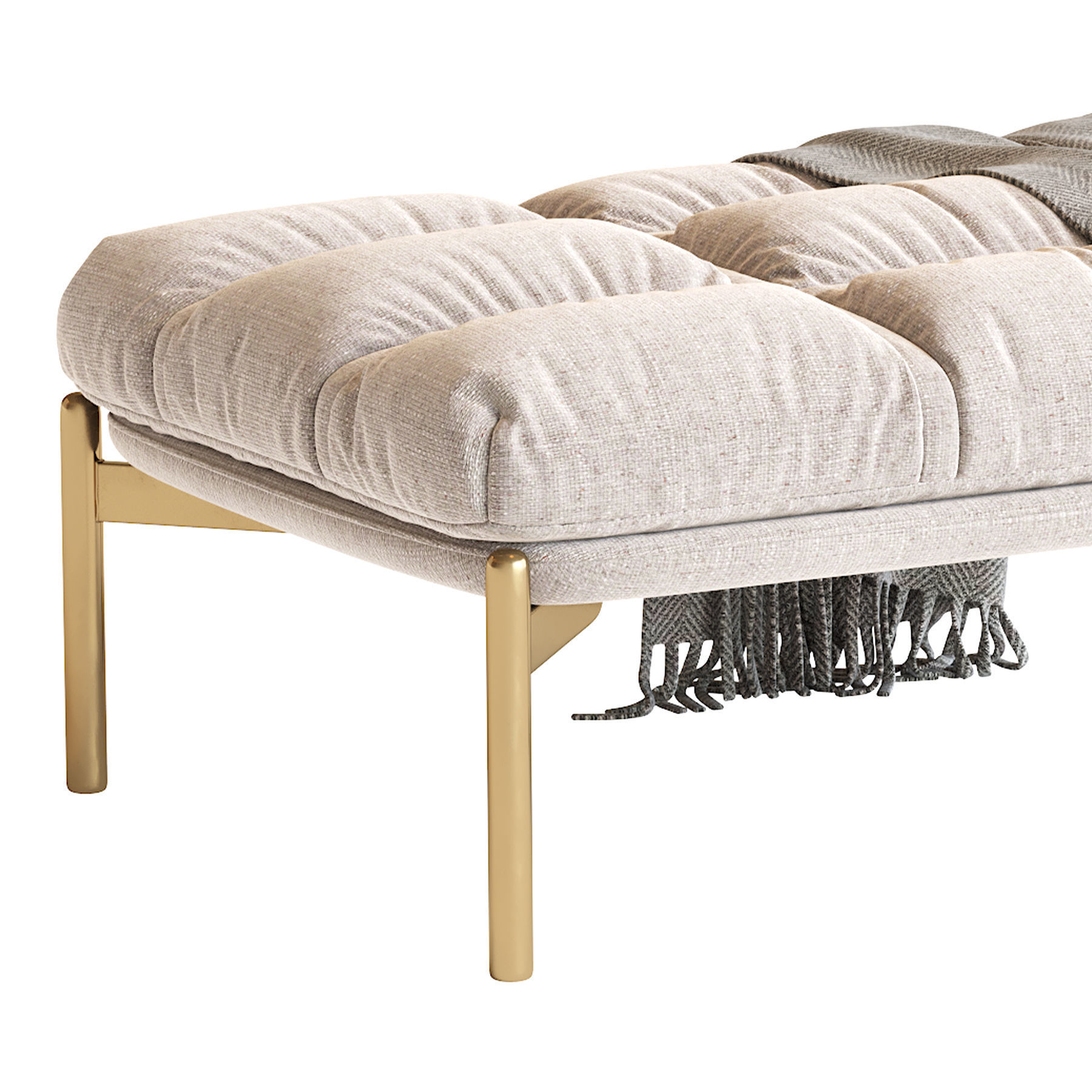 Cloud Bench 3D model_7