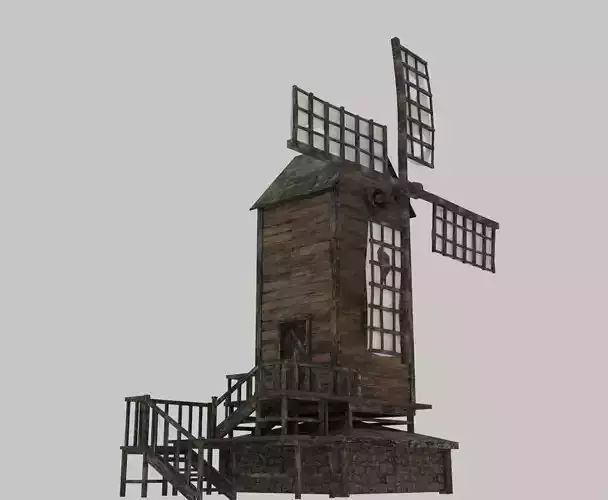 Windmill Game Asset 
