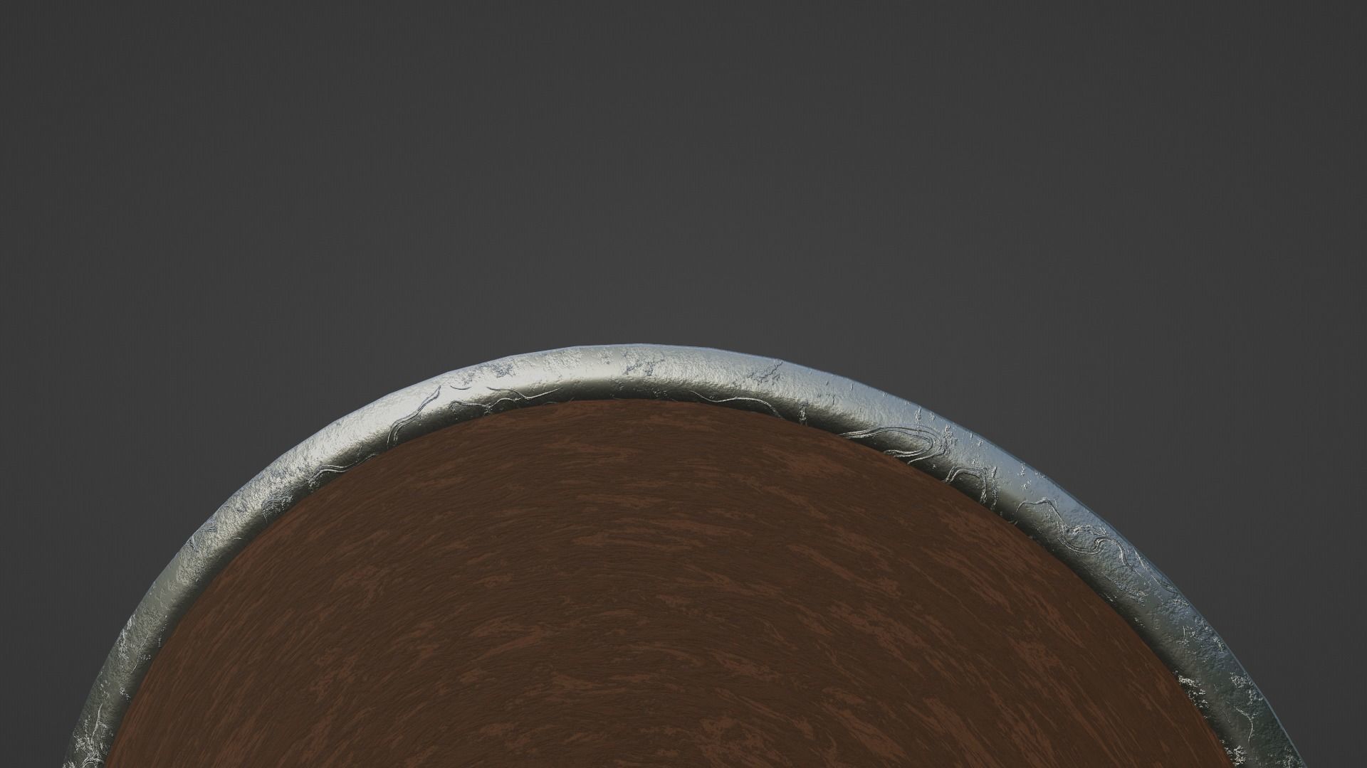 Ancient Greek State Shield 3D model_4