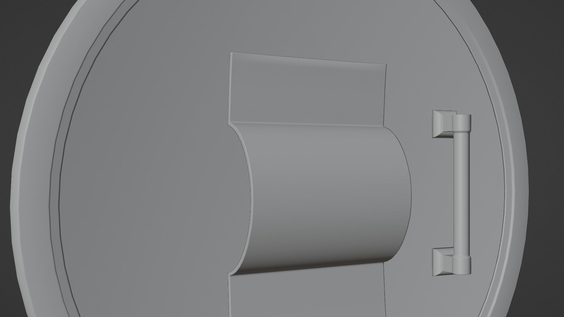 Ancient Greek State Shield 3D model_17