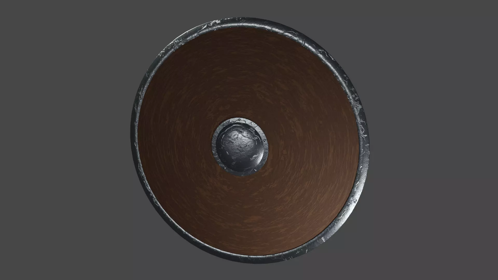Ancient Greek State Shield 3D model_0