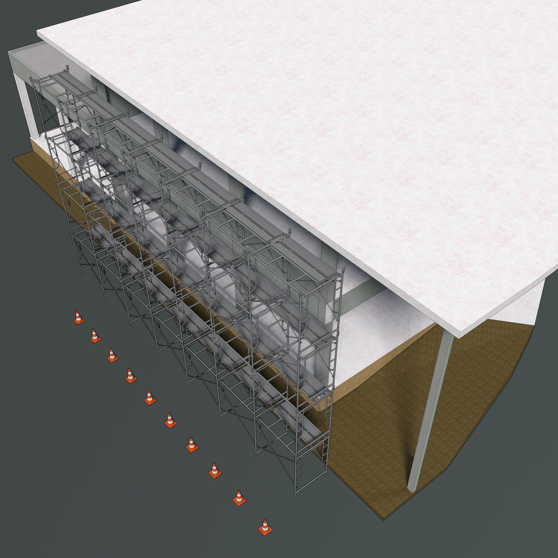 Construction scene 2313 3D model_7