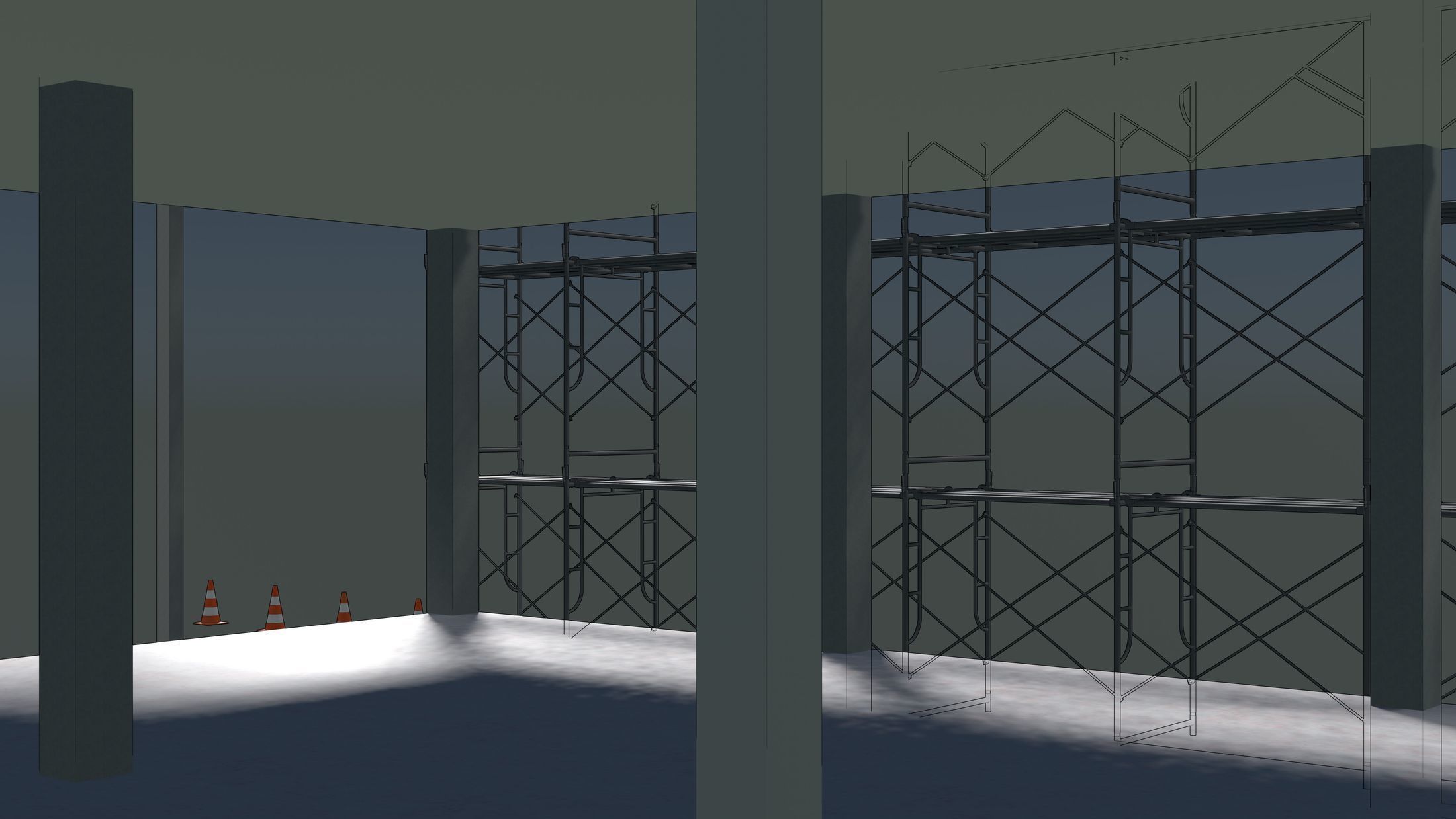 Construction scene 2313 3D model_6