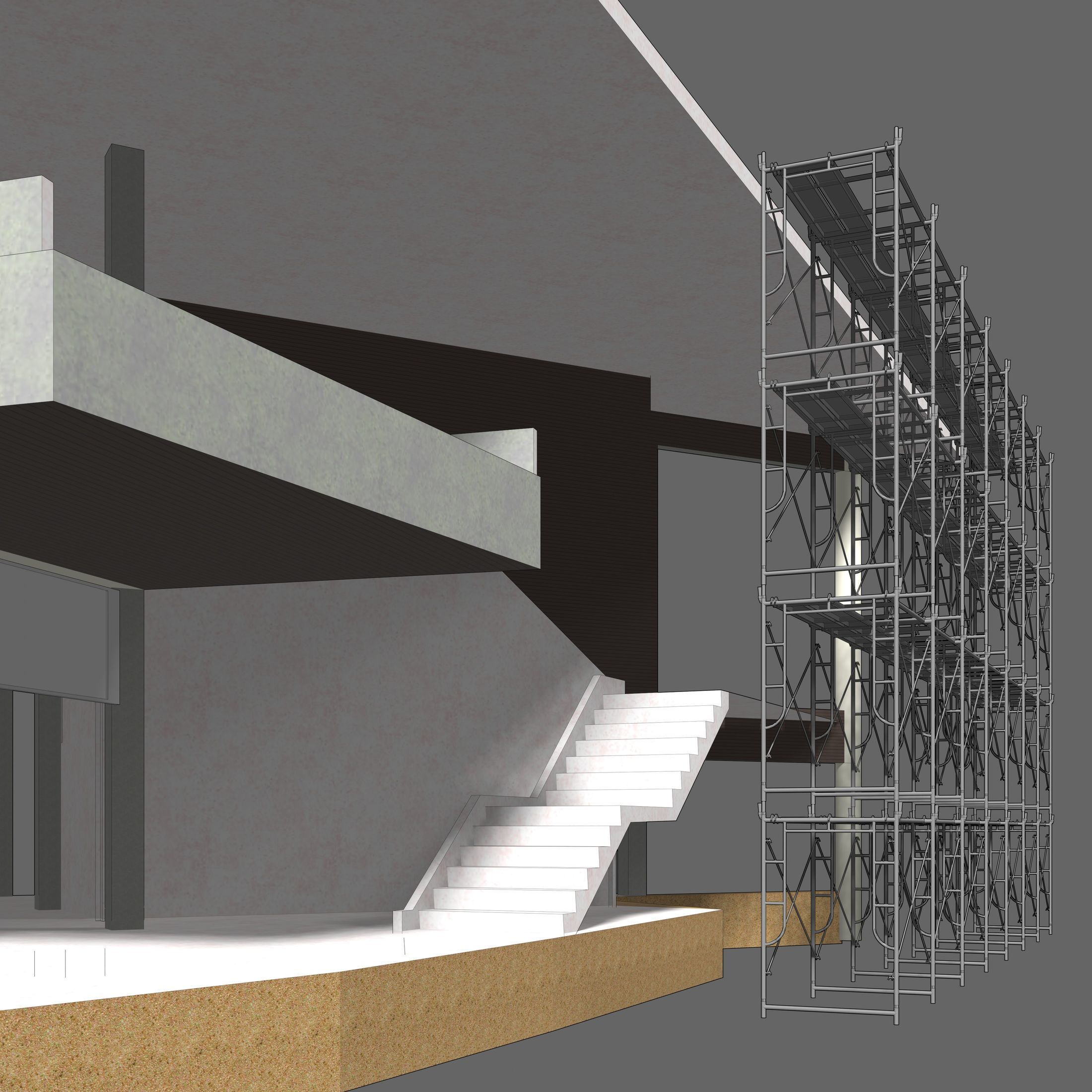 Construction scene 2313 3D model_4