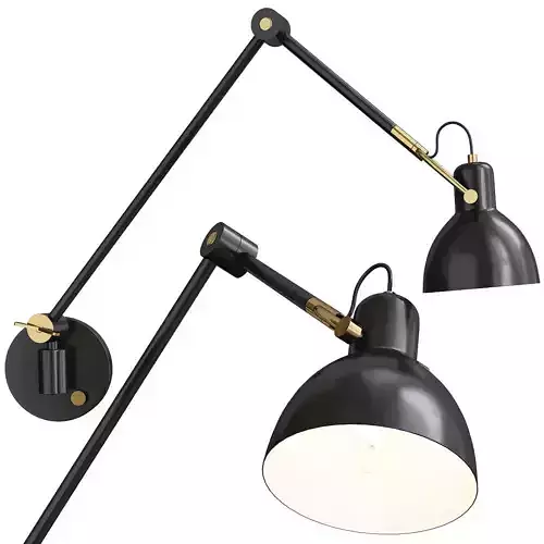 Laito Gentle Wall Sconce Low-poly 3D model