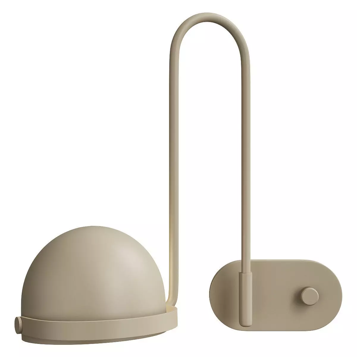 Bowee W1 Wall Sconce Low-poly 3D model_0