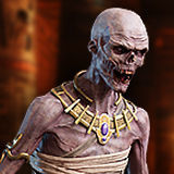 Arabian Ghoul Low-poly 3D model_8