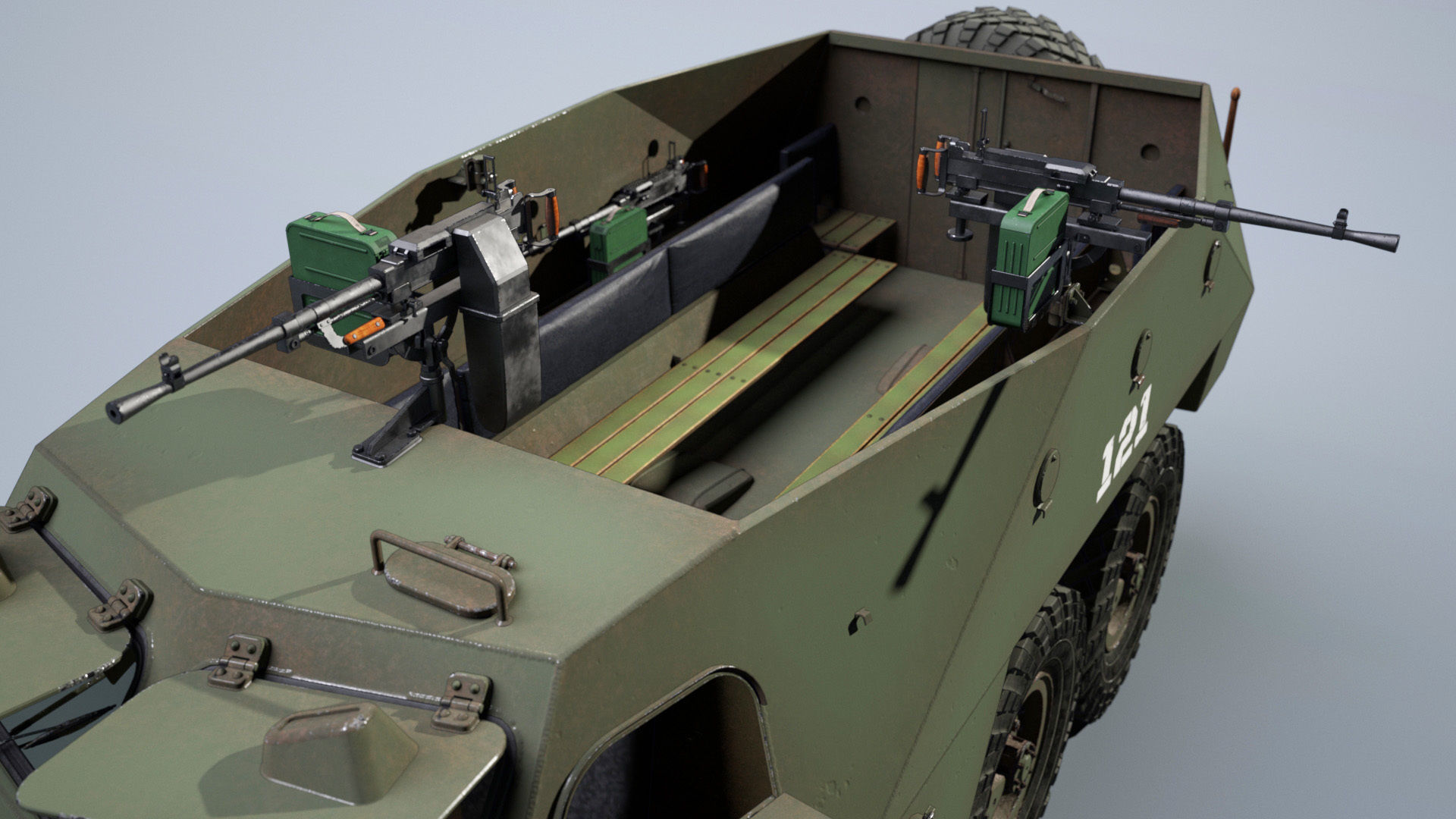BTR-152 3D model_10