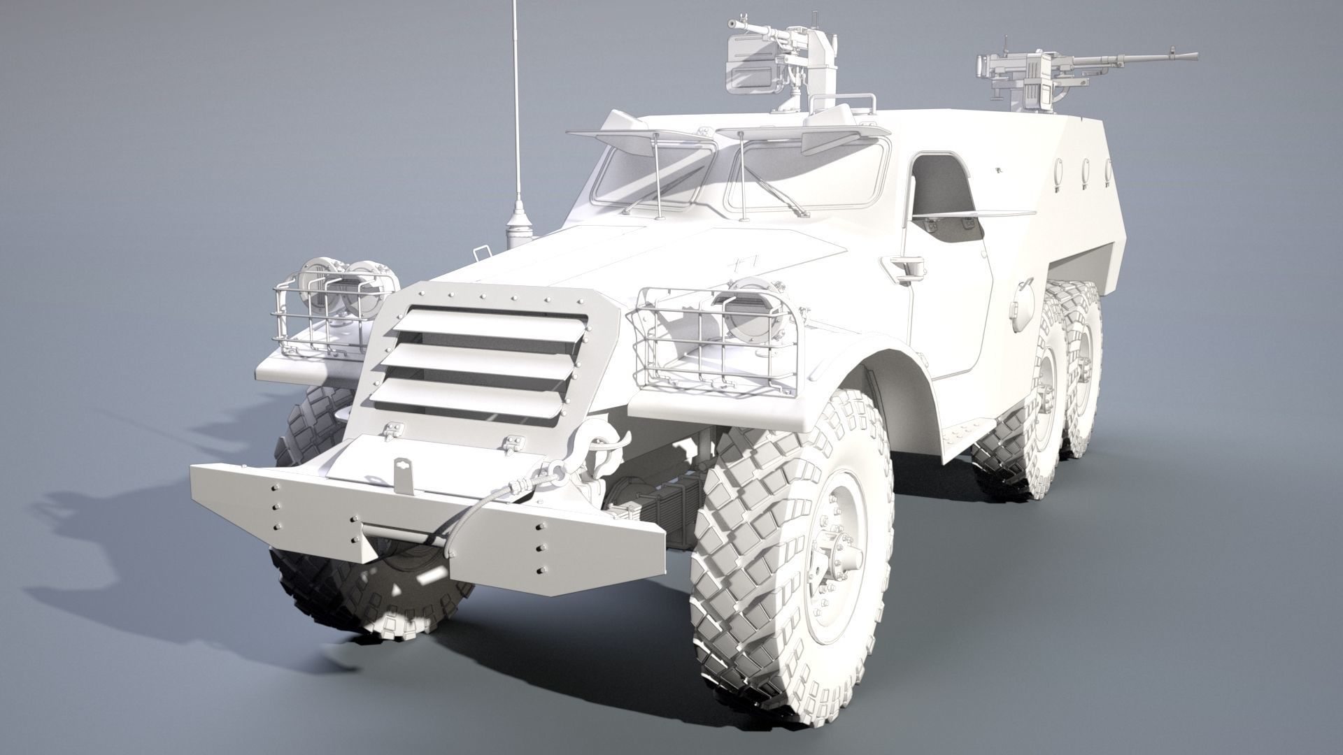 BTR-152 3D model_21