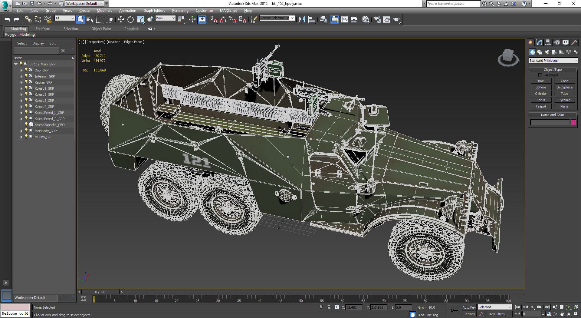 BTR-152 3D model_26