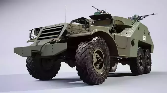 BTR-152 3D model