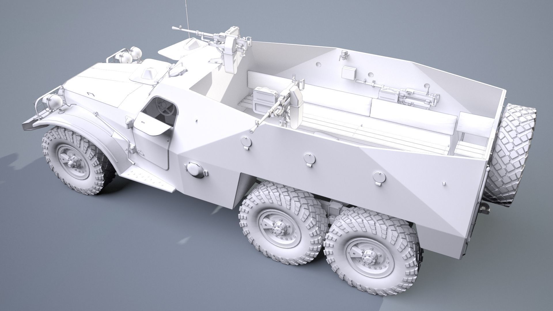 BTR-152 3D model_14